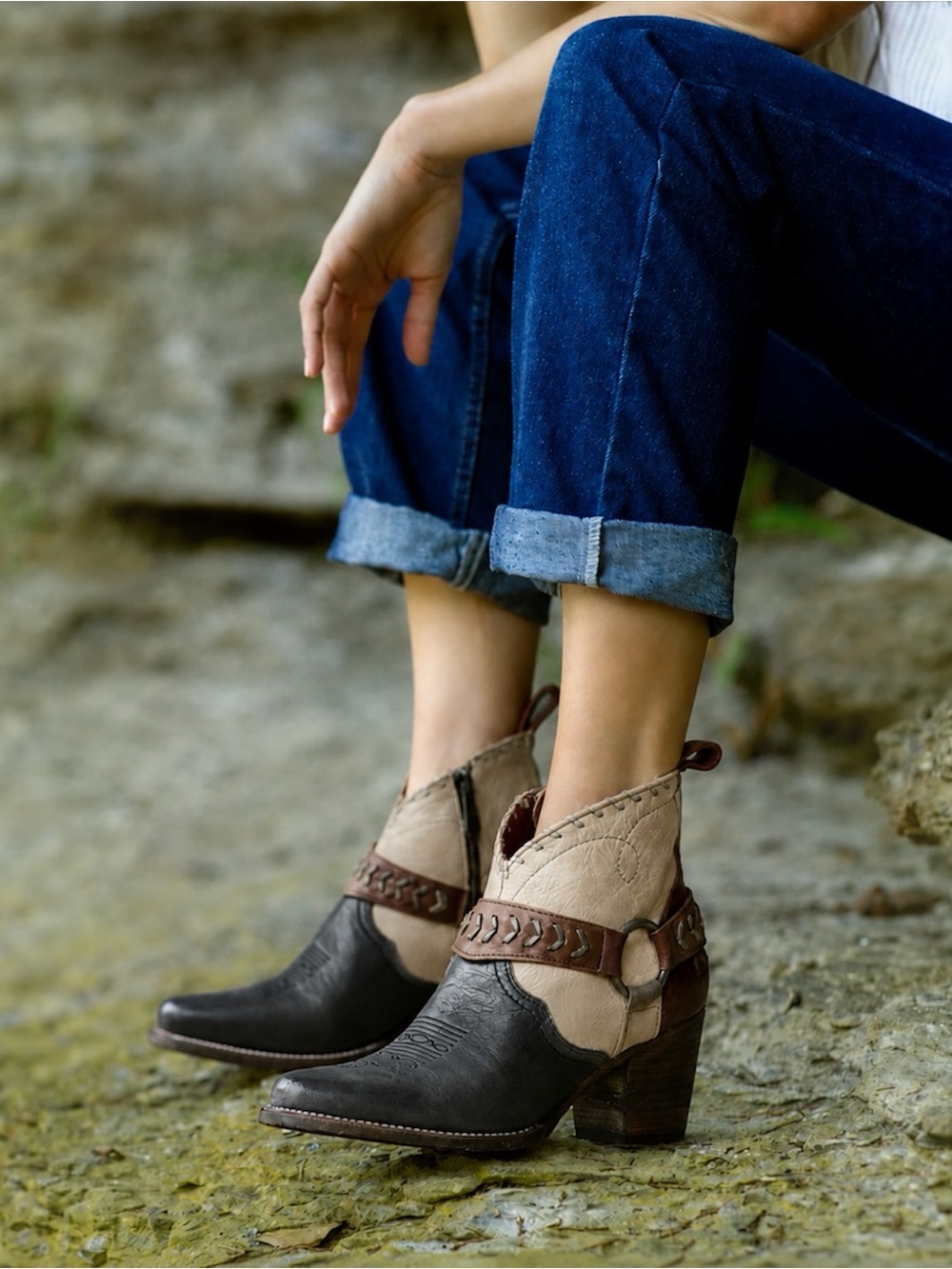 Bed Stu Tania Ankle Boots in Starry Night Rustic Size 7.5